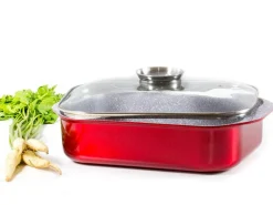 Brytfanna z pokrywką Aroma Knob System 40,5 x 25,5 xm Jasper