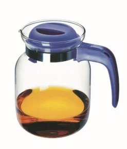 Dzbanek żaroodporny z pokrywą 1,5 l Vesta MIX KOLORÓW
