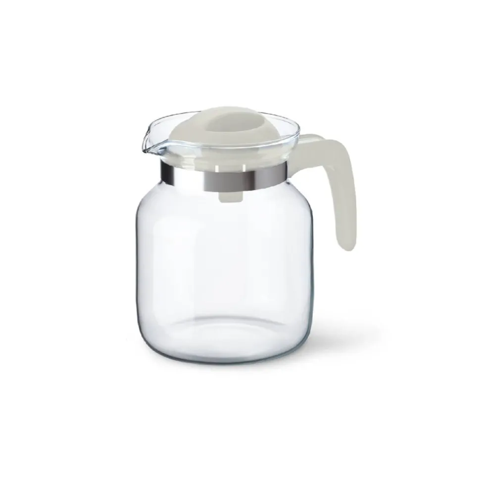 Dzbanek żaroodporny z pokrywą 650 ml Vesta MIX KOLORÓW