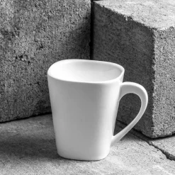 Filiżanka porcelanowa kwadrat 200 ml Kubiko