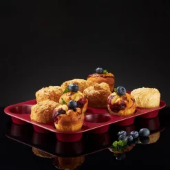 Forma stalowa do muffinek 12 sztuk Noel