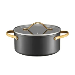 Garnek aluminiowy z pokrywką Royal