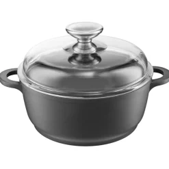 Garnek aluminiowy z pokrywką Taurus