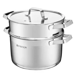 Garnek do gotowania na parze 20 cm 3 l Kitchen Pro