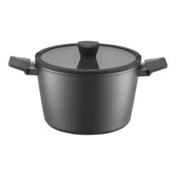 Garnek wysoki z pokrywą 24 cm Fiord