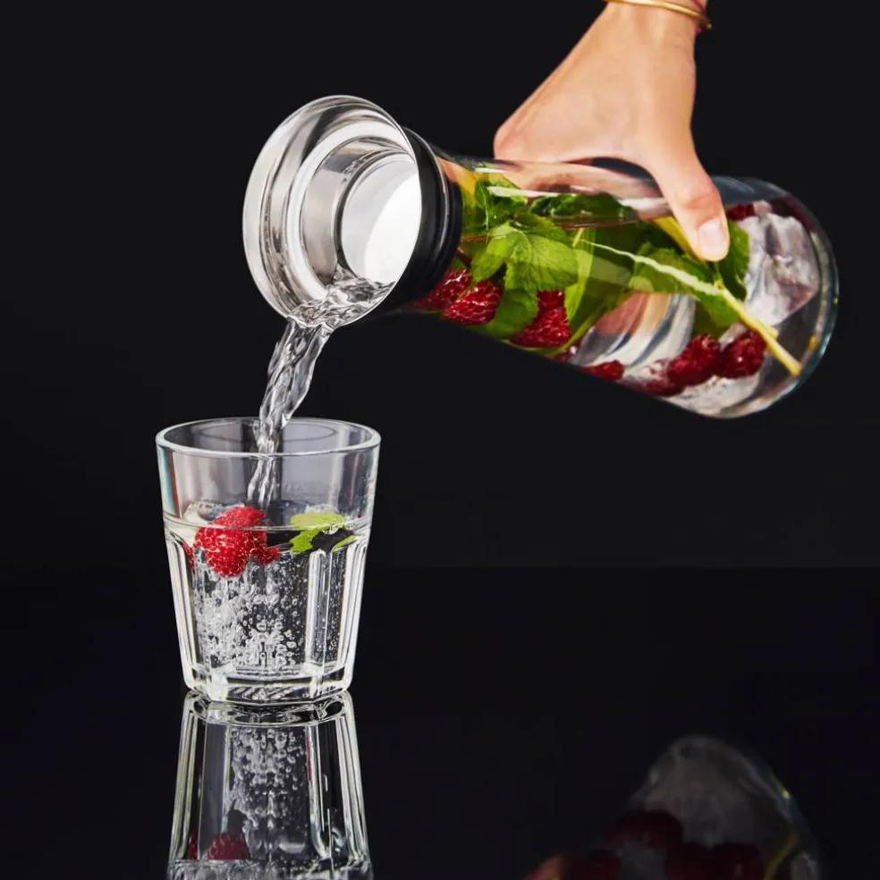 Karafka na wino i napoje z pokrywką 1,15 l Ellie