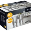 Komplet 6 kieliszków do wódki 25 ml Viktoria