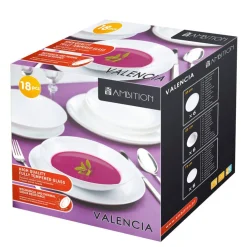 Komplet obiadowy 18-elementowy Valencia