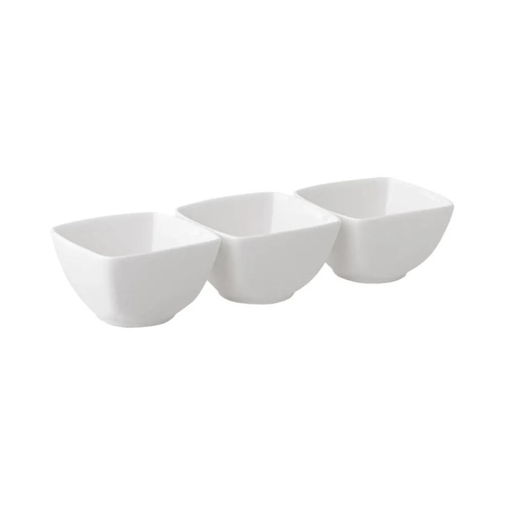 Komplet 3 salaterek 8 x 8 cm Salsa