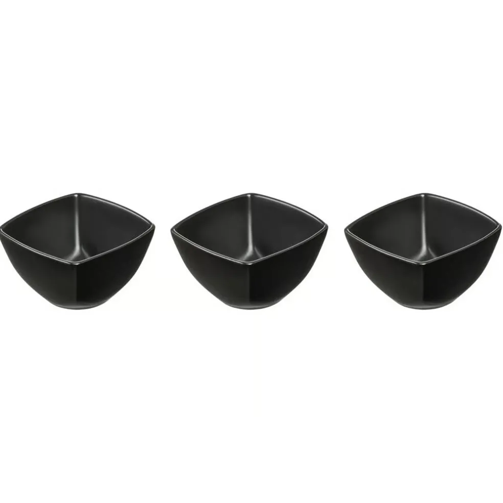 Komplet 3 salaterek 8 x 8 cm Salsa