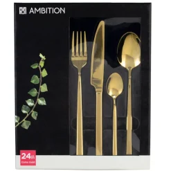 Komplet sztućców 24-elementowy Como Gift Box