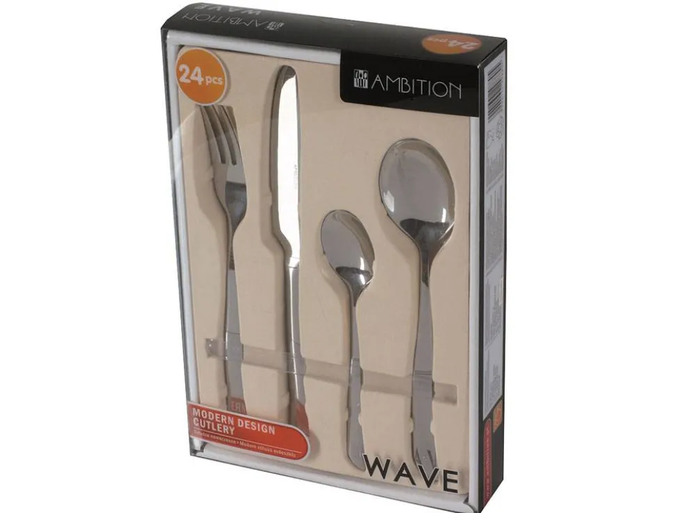 Komplet sztućców Wave