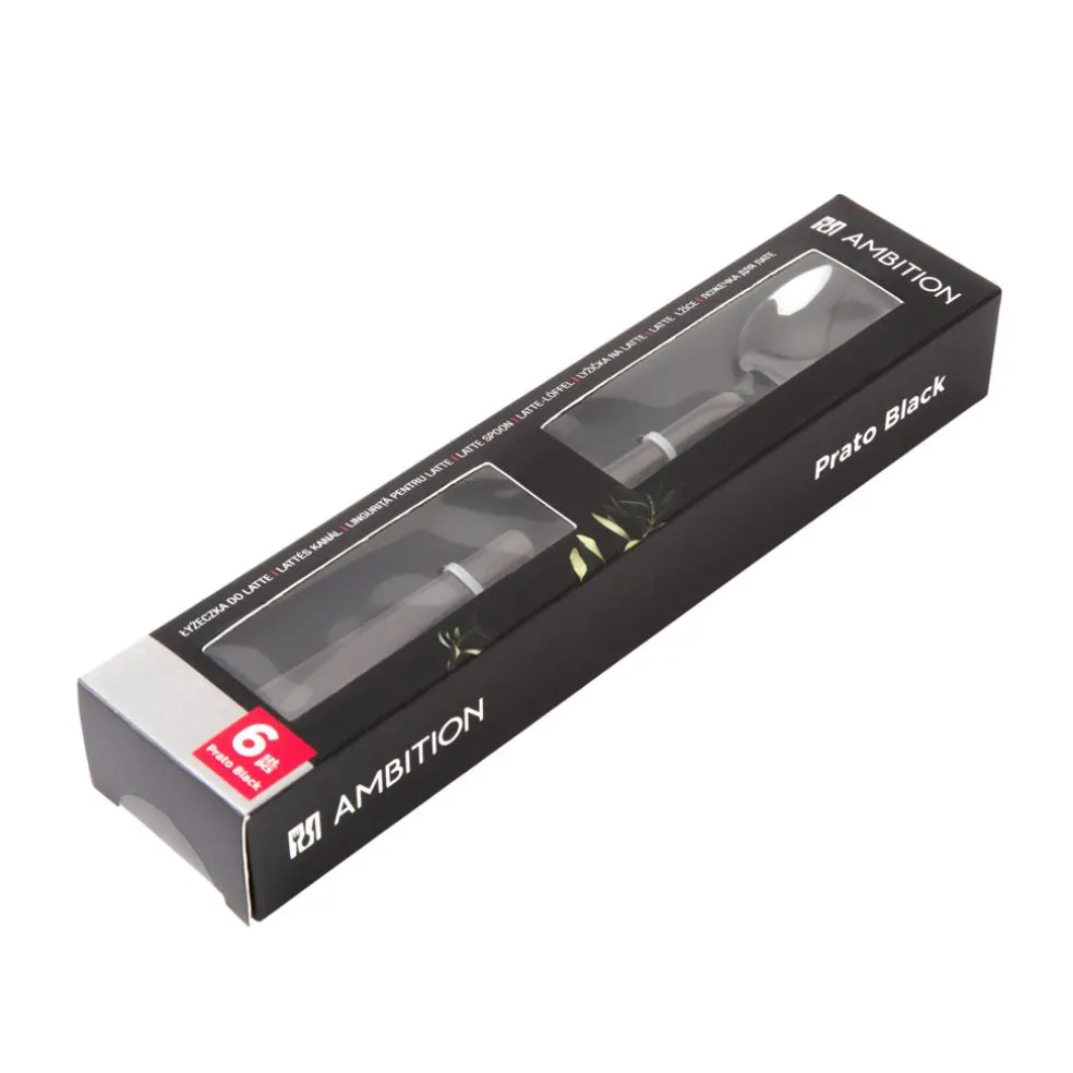 Komplet łyżeczek deserowych 6-elementowy 18,6 cm Prato