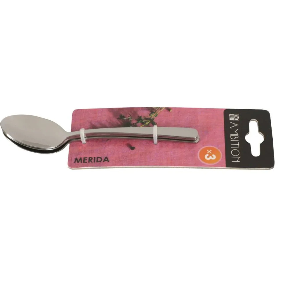 Komplet łyżeczek do herbaty 14 cm 3-elementowy Merida