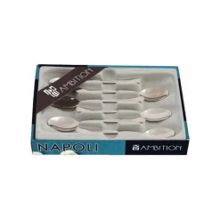 Komplet łyżeczek do kawy 6-elementowy 12 cm Napoli