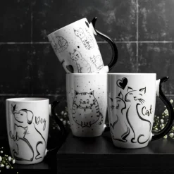Kubek 380 ml Black Cat