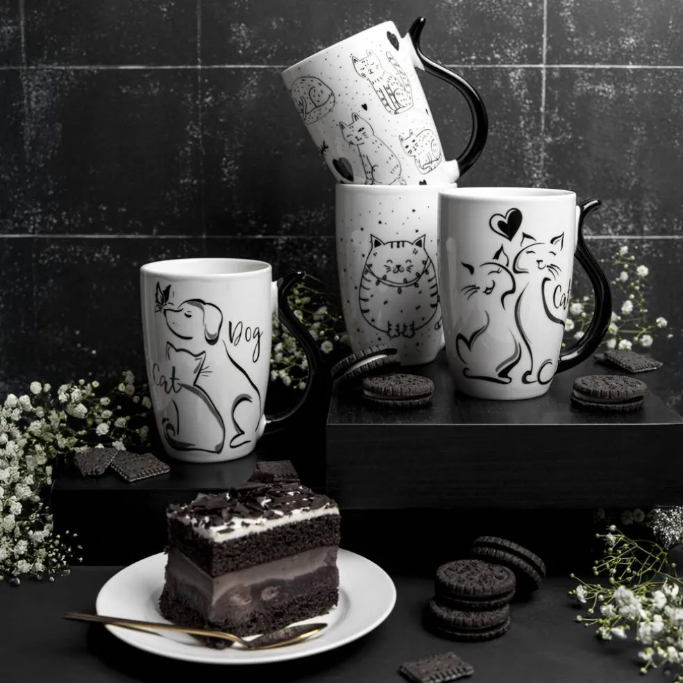 Kubek 380 ml Black Cat