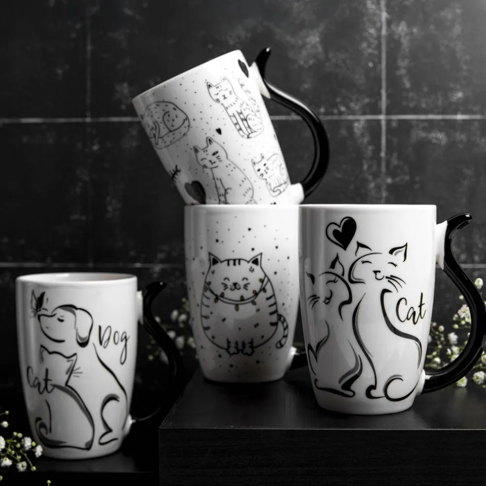 Kubek 380 ml Black Cat