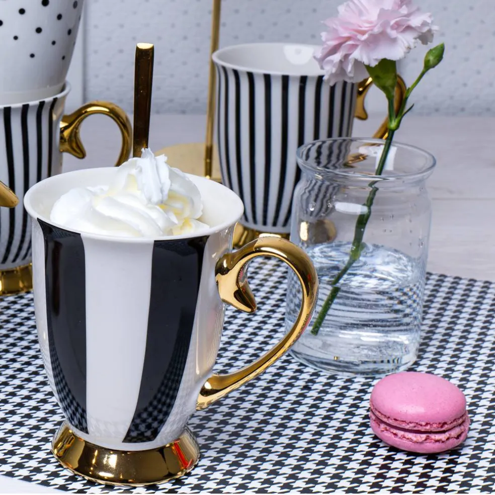 Kubek porcelanowy 300 ml Diana Gold