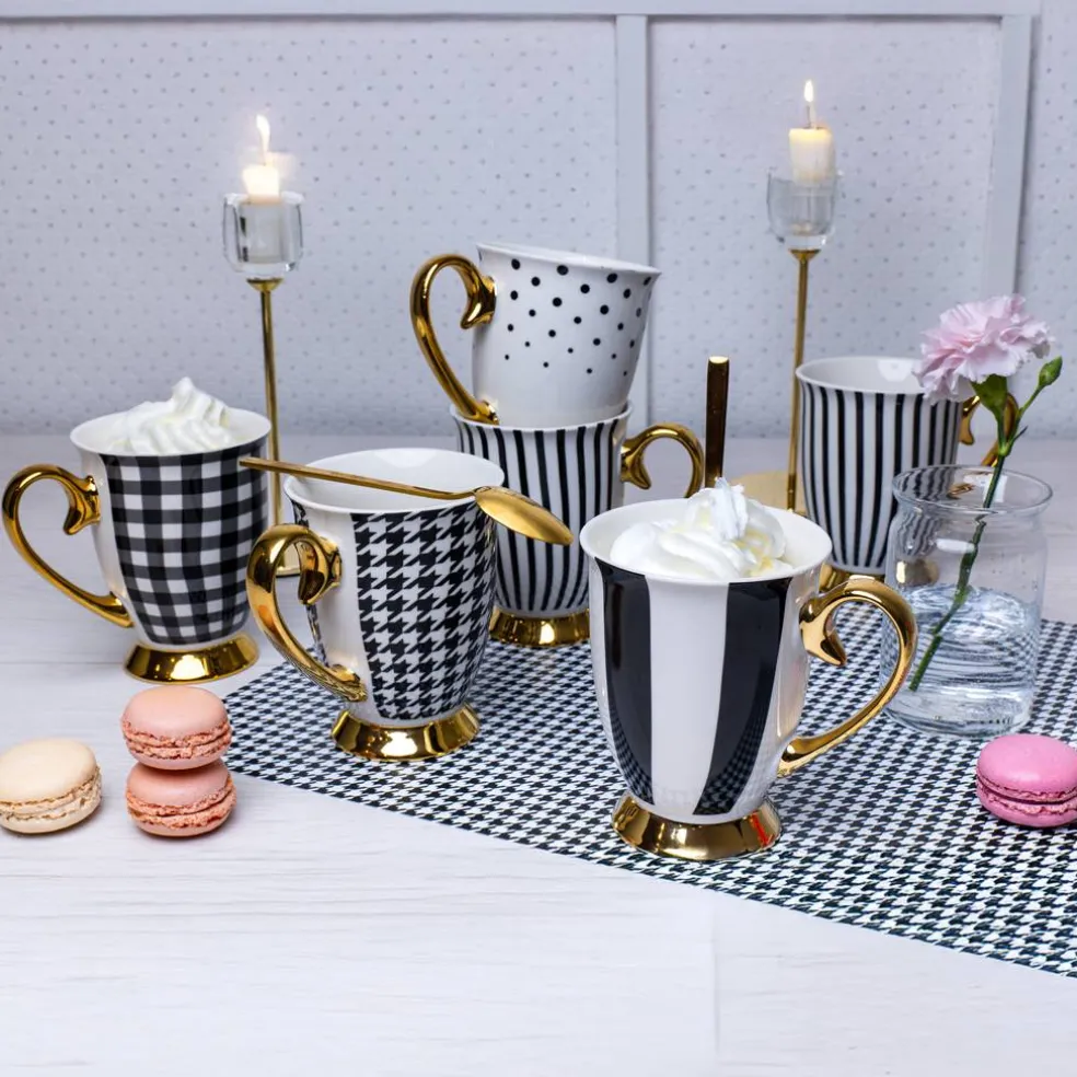 Kubek porcelanowy 300 ml Diana Gold
