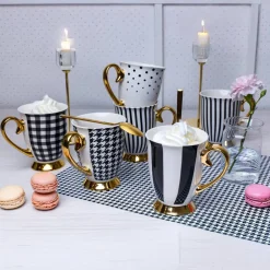 Kubek porcelanowy 300 ml Diana Gold