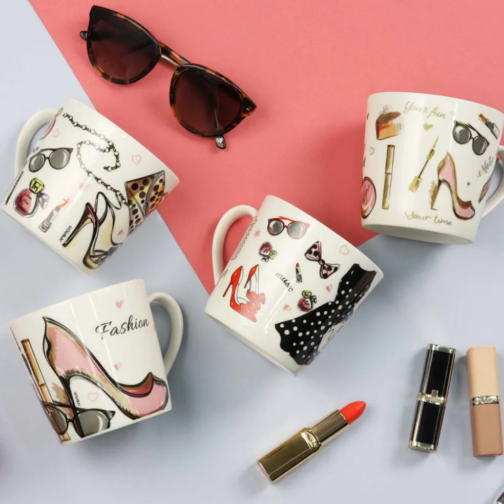 Kubek porcelanowy 400 ml Fashion