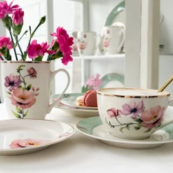Kubek porcelanowy 370 ml Flores