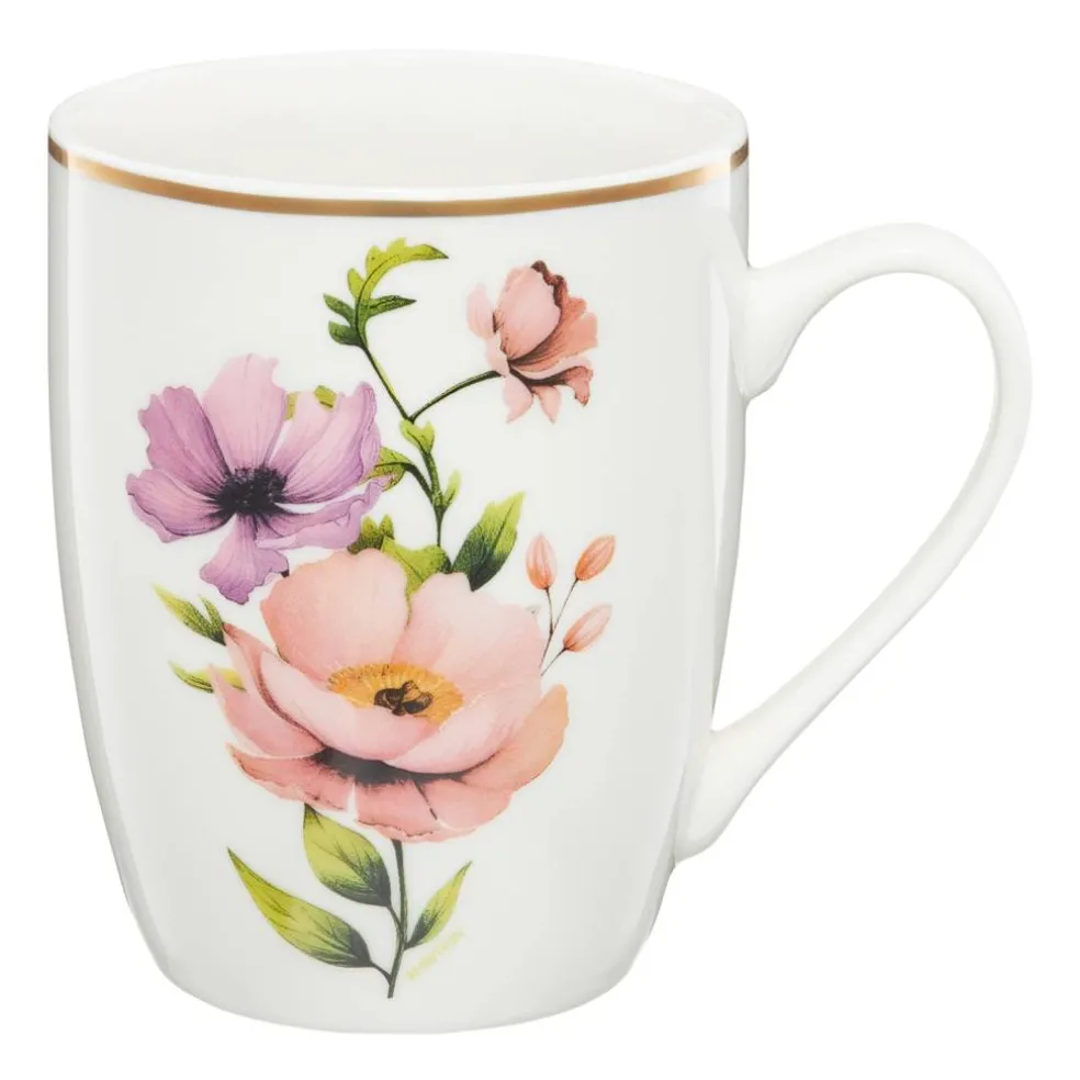 Kubek porcelanowy 370 ml Flores