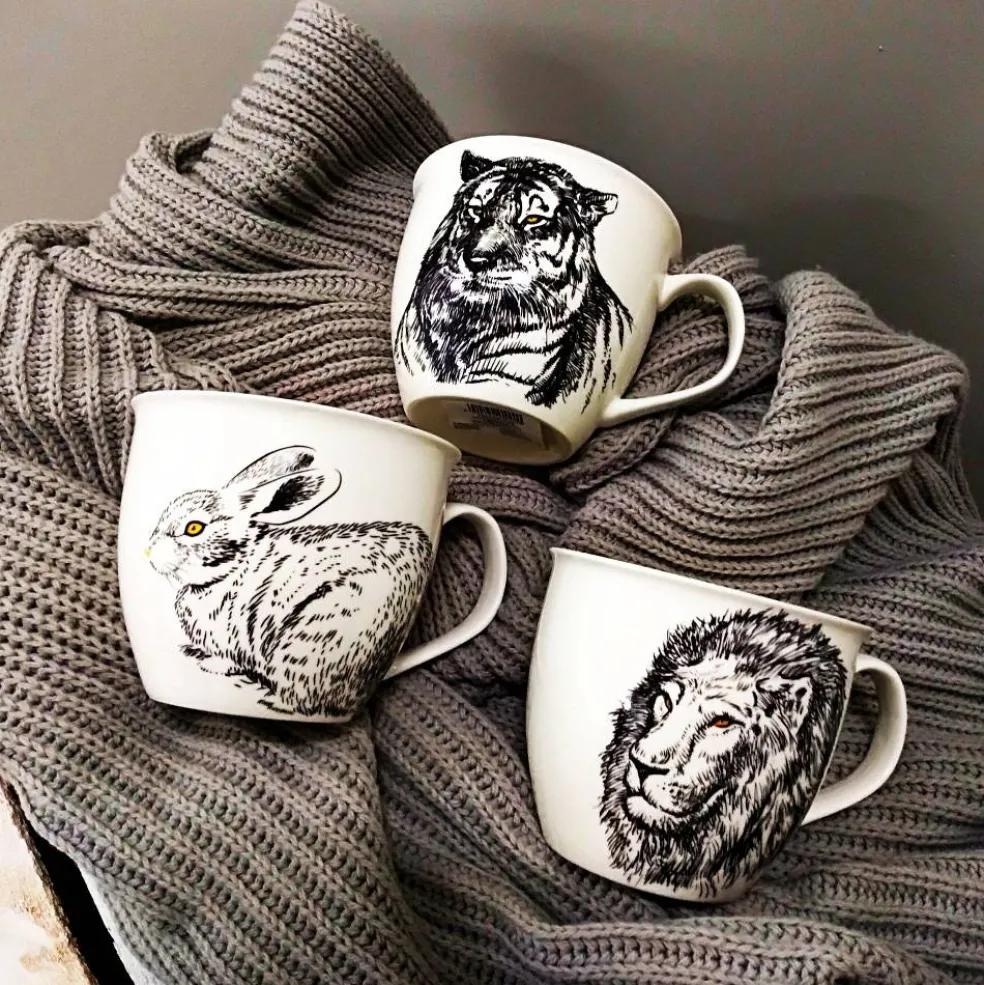 Kubek porcelanowy 550 ml Wild