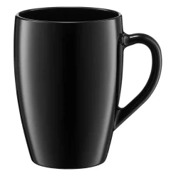 Kubek szklany 380 ml Black