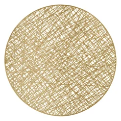 Mata stołowa PVC 38 cm Glamour ażurowa