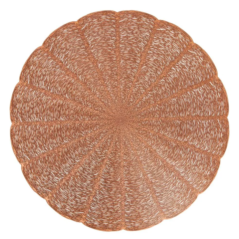 Mata stołowa PVC 38 cm Glamour kwiat