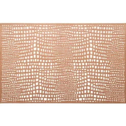Mata stołowa PVC 30 x 45 cm Glamour metaliczna