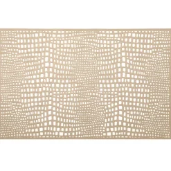 Mata stołowa PVC 30 x 45 cm Glamour metaliczna