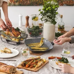 Naczynie żaroodporne z podgrzewaczem 3,9 l Saule