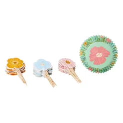 Papilotki do muffinek z toperami 24 szt. Lukrecja
