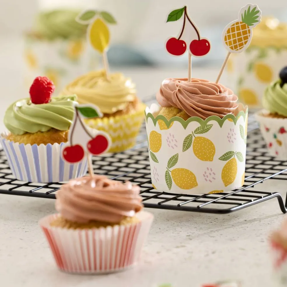 Papilotki do muffinek z toperami 24 szt. Lukrecja