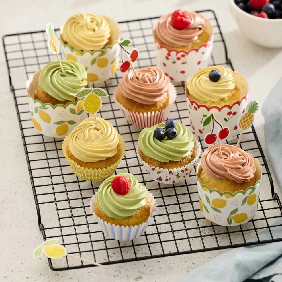 Papilotki do muffinek z toperami 24 szt. Lukrecja