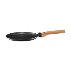 Patelnia do naleśników z powloką Qualum Basic Stone Edition 24 cm Camel