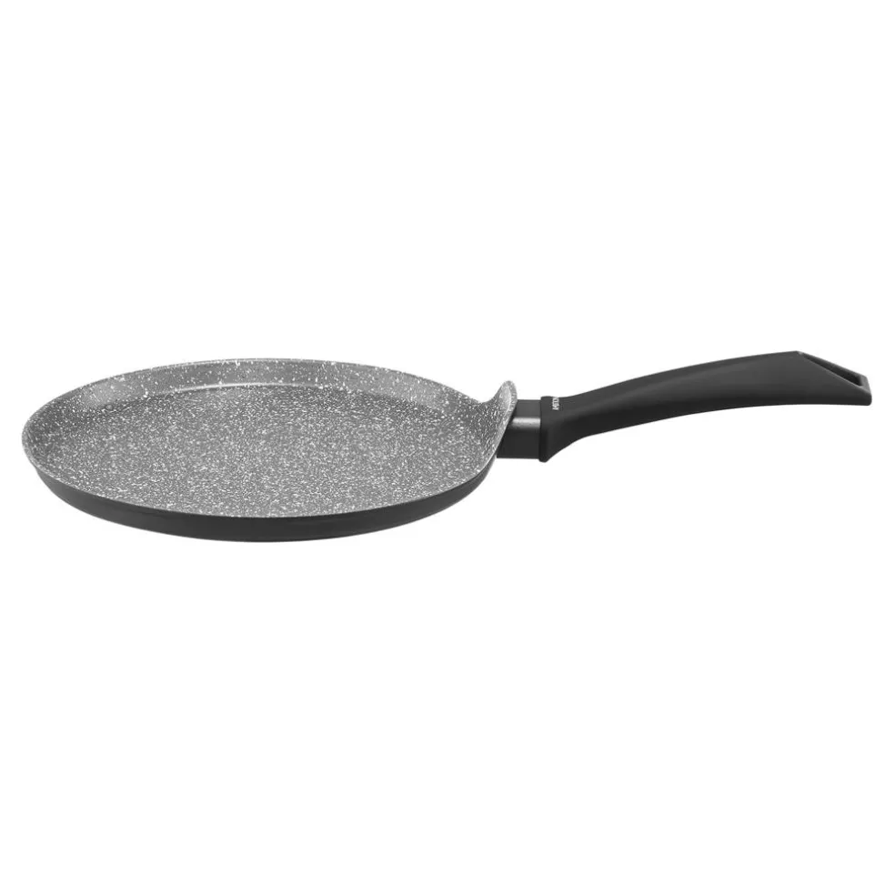 Patelnia do naleśników z powłoką Qualum Basic Stone Edition 25 cm Genius