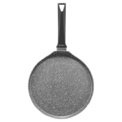 Patelnia do naleśników z powłoką Qualum Basic Stone Edition 25 cm Genius