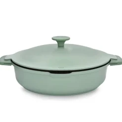 Patelnia głęboka z powłoką Qualum Basic z pokrywką 28 cm Fern