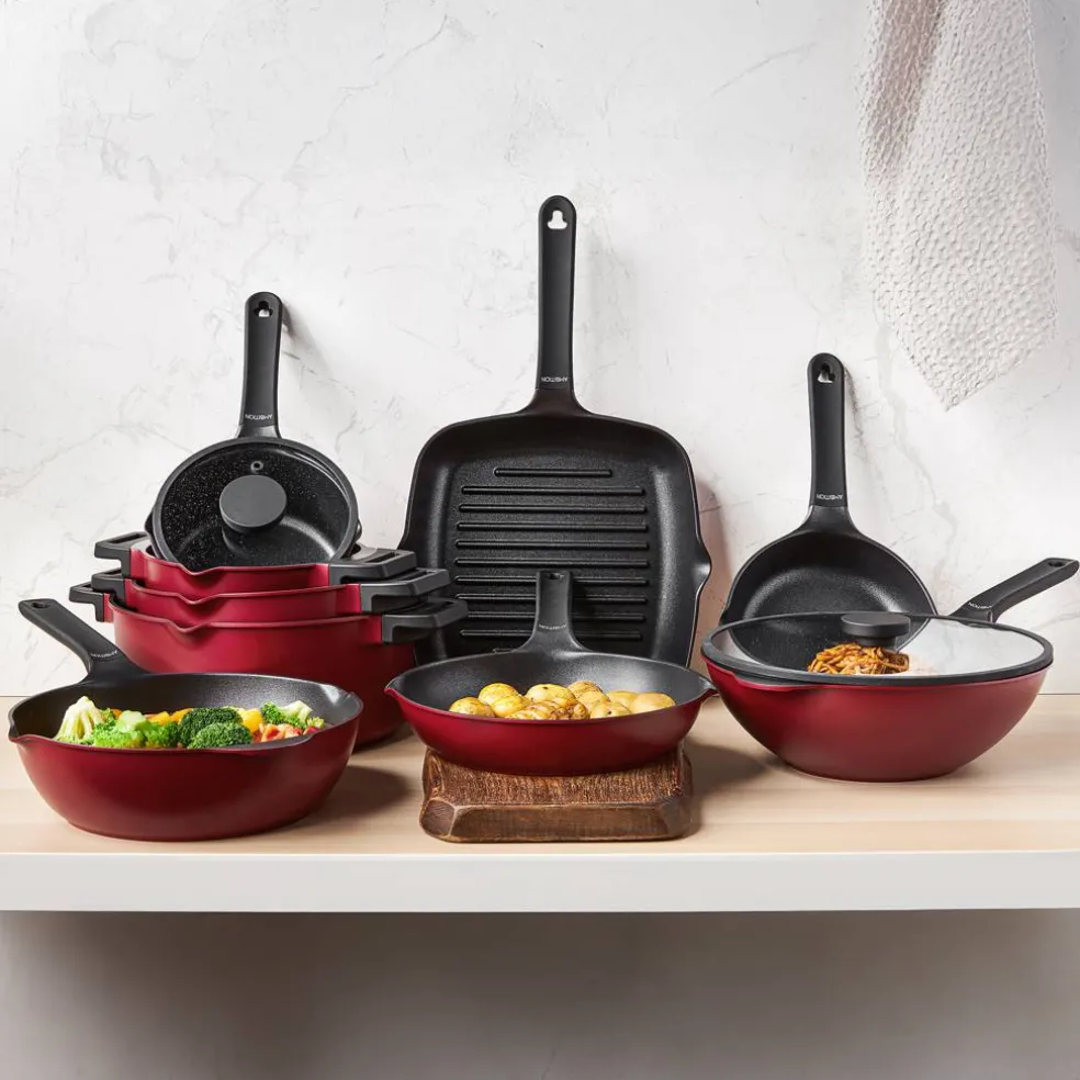 Patelnia grillowa z powłoką Qualum Basic 28 cm Noel