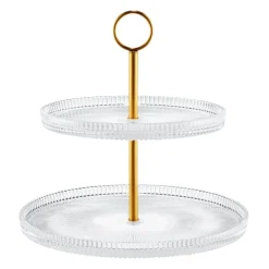 Patera dwupoziomowa 24 cm Curly