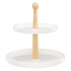 Patera dwupoziomowa 26 cm Natural