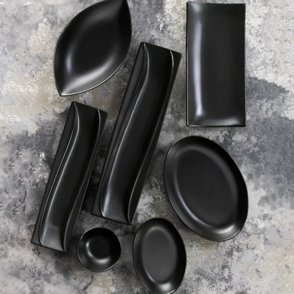 Półmisek Relief czarny Salsa
