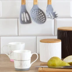 Pojemnik kuchenny z bambusową pokrywką 670 ml Tuvo
