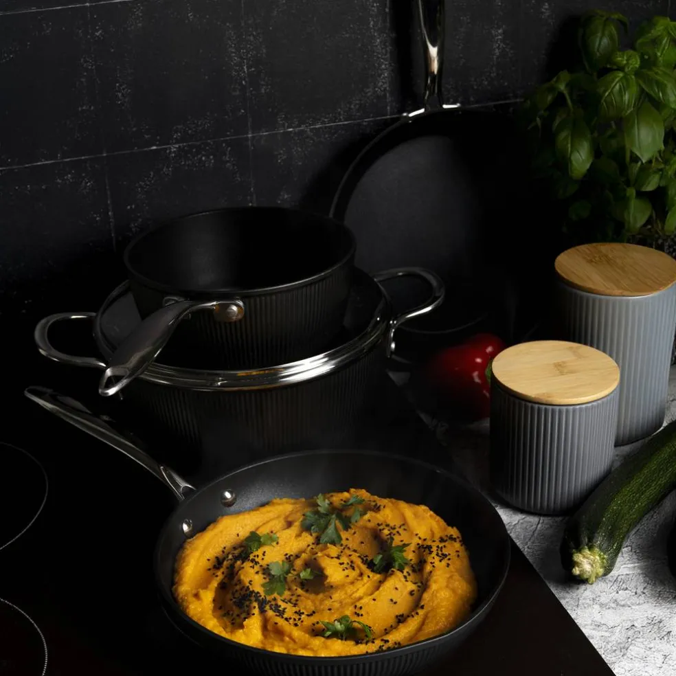 Rondel z pokrywą z powłoką Qualum Basic 1,7 l Curly