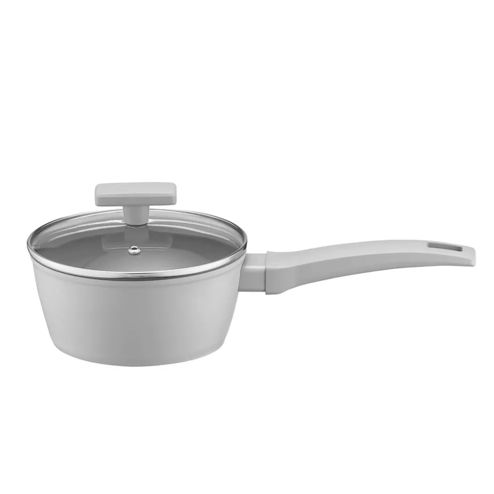 Rondel z pokrywą z powłoką Qualum Basic 1,2 l Gris