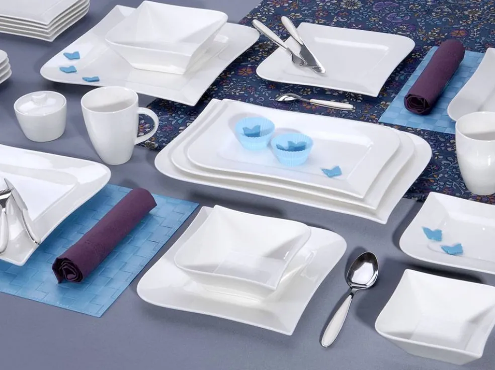 Salaterka porcelanowa Fala